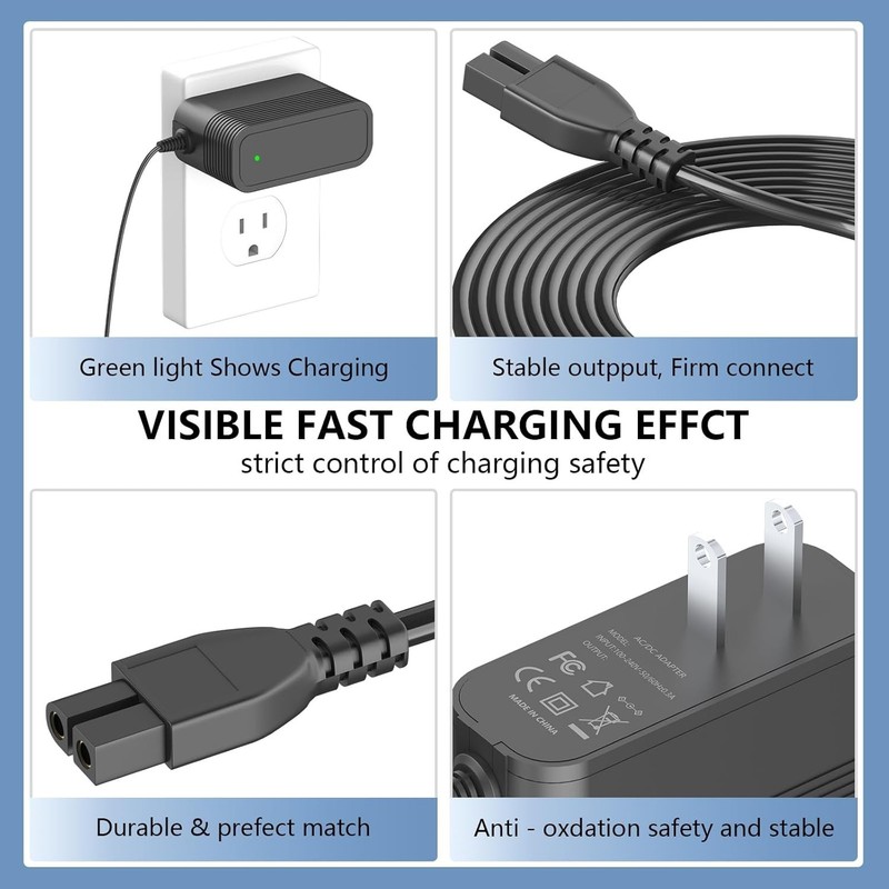 Fast Charge Replacement Charger for WYBOT C1 OS7010C Pool Vacuum gallery