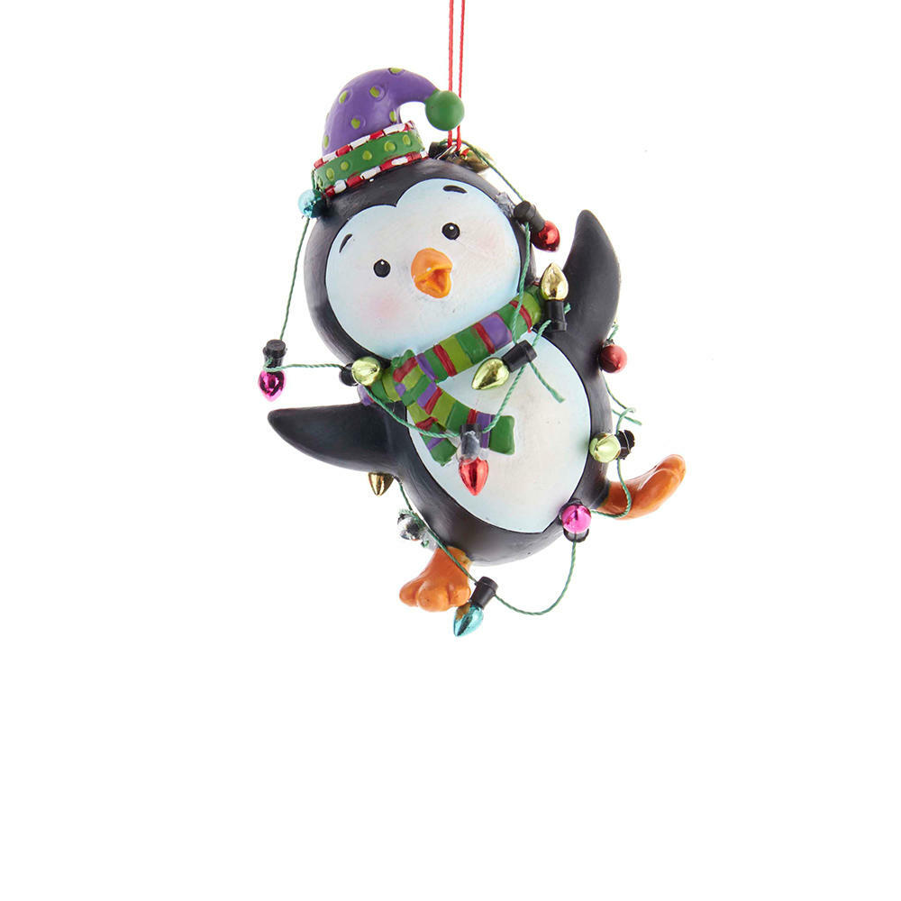 Whimsical Penguins Ornament gallery