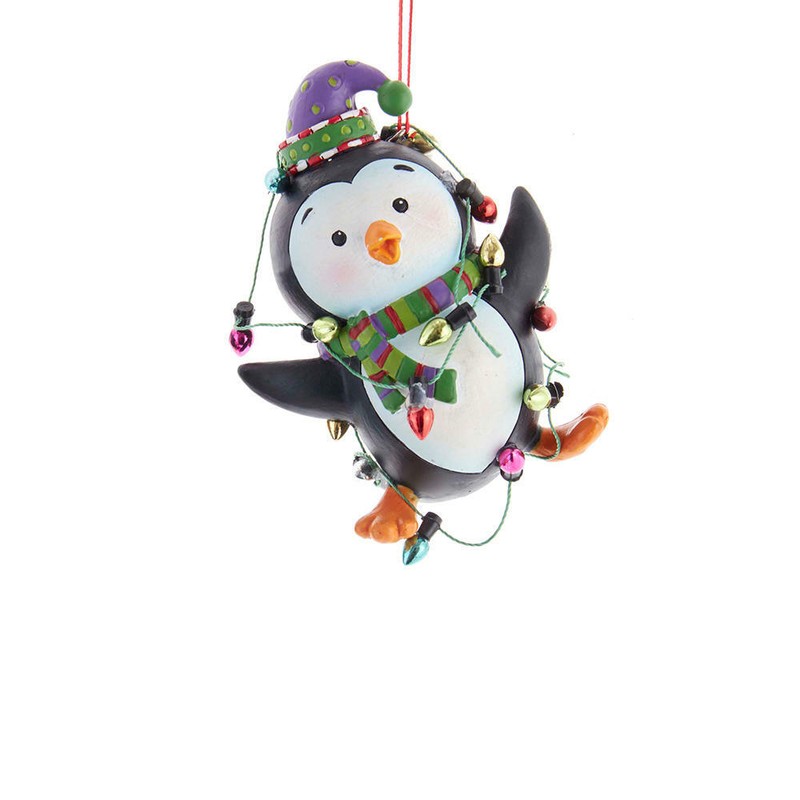 Whimsical Penguins Ornament gallery