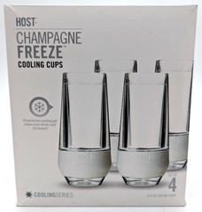 *OPEN BOX* HOST Champagne Freeze Double-Walled Stemless – Set of 4