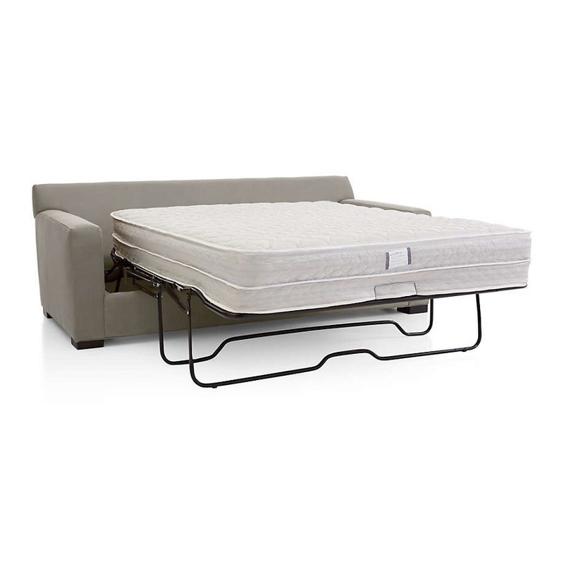 Axis Reversible Queen Sleeper Sectional Sofa Chaise Lounge Air Mattress Grey gallery
