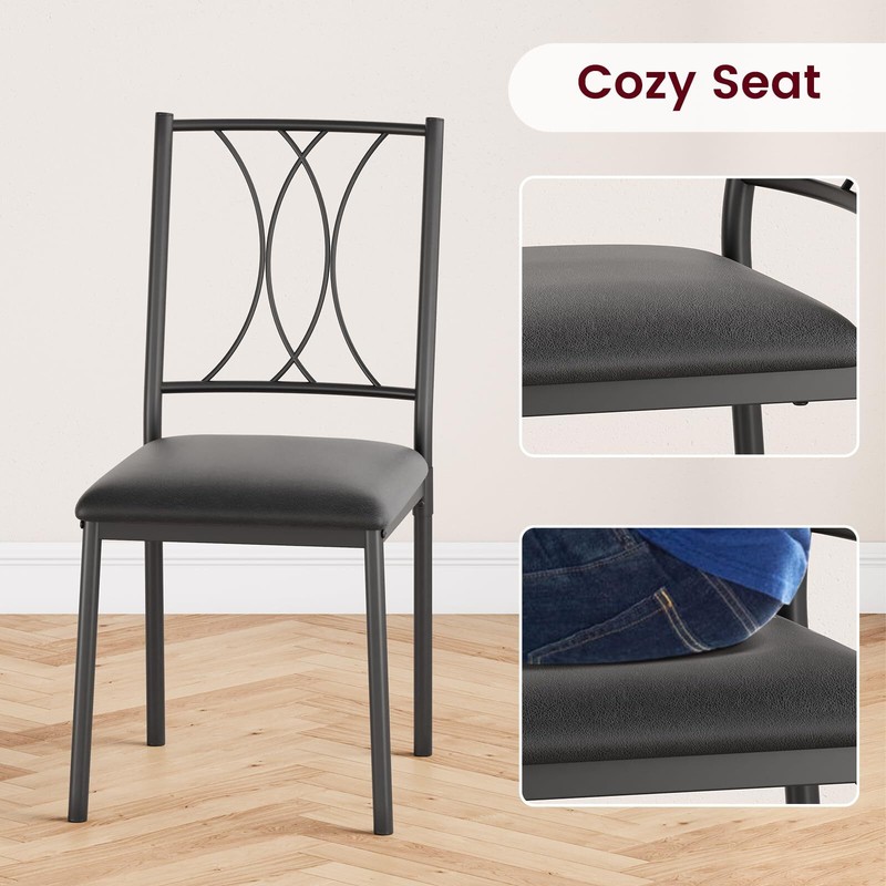 🔥Kitchen Dining Room Table Set for 4 with Chairs Dining Table with Chairs gallery
