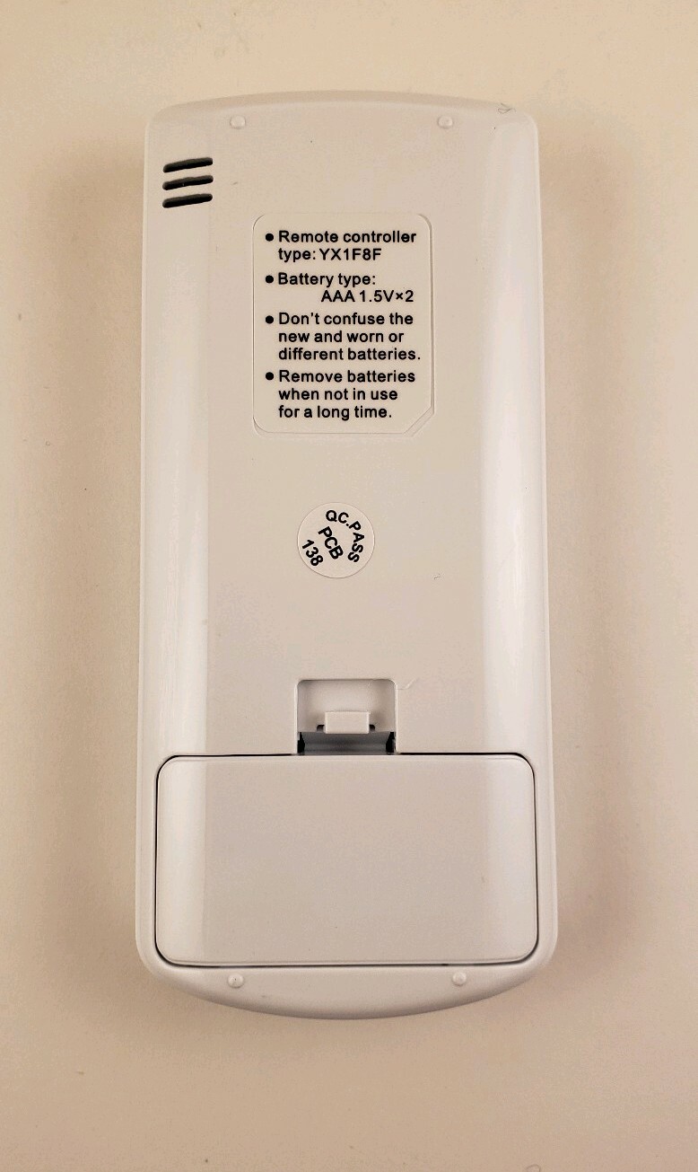 FRIGIDAIRE OEM AC Remote Temp controller Part# 5304515943 or YX1F8F (1 remote) gallery