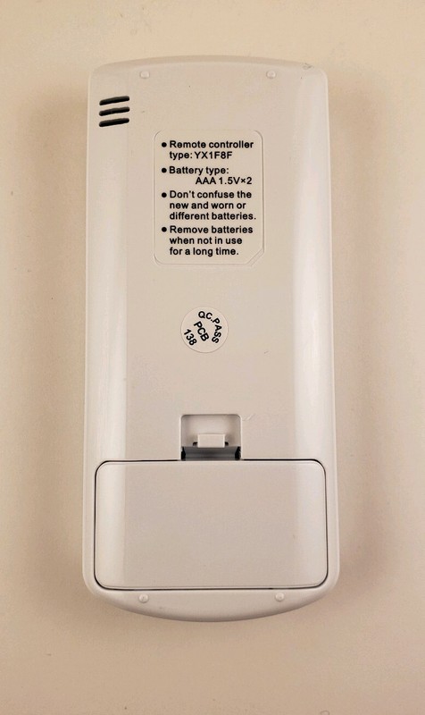FRIGIDAIRE OEM AC Remote Temp controller Part# 5304515943 or YX1F8F (1 remote) gallery
