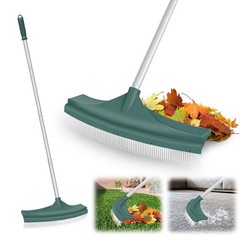 Artificial Turf Rake 4 Section Adjustable Handle 30 to 53 Telescopic ORIENTOOLS