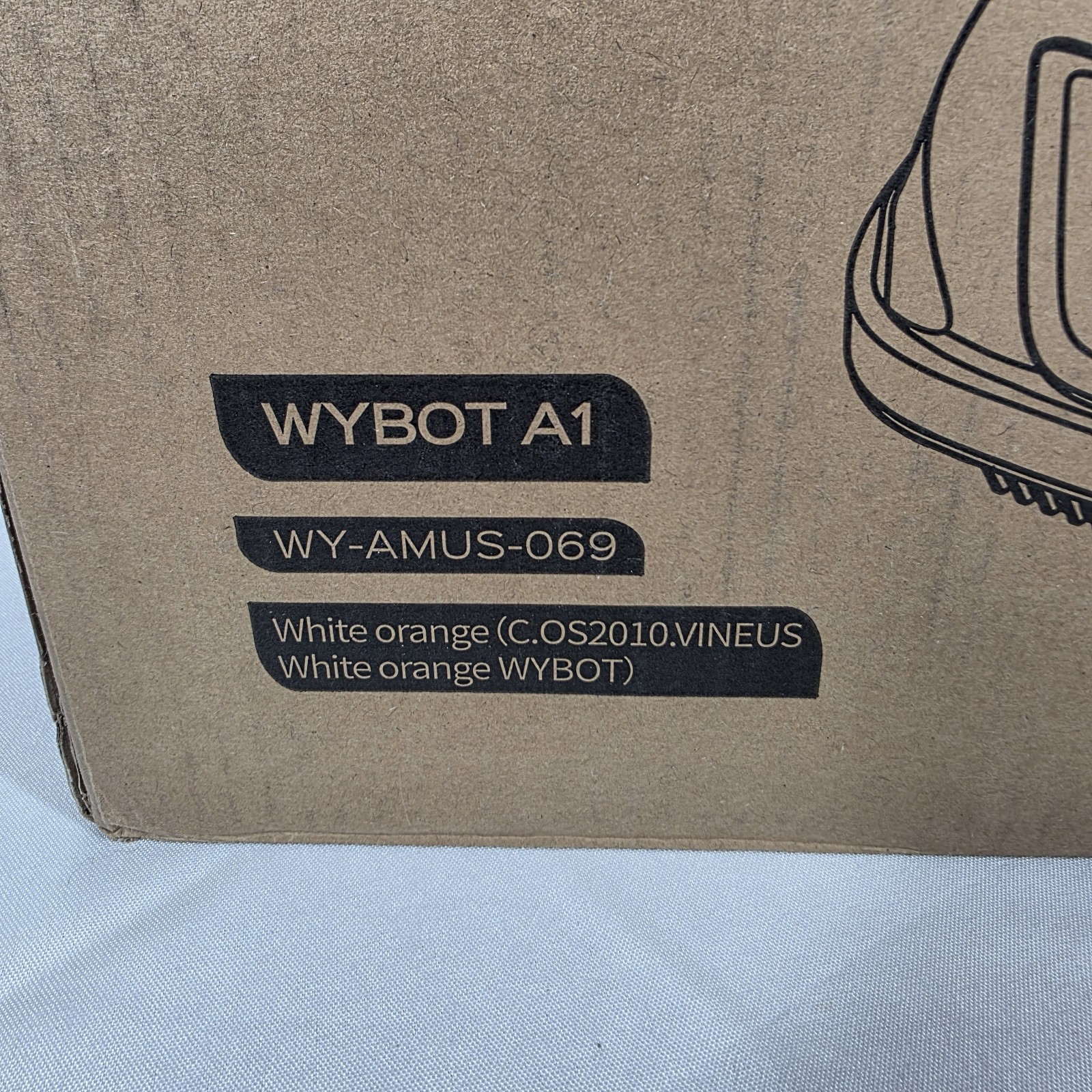 Wybot A1 Cordless Robotic Pool Cleaner OS2010 White Orange Brand New Sealed gallery