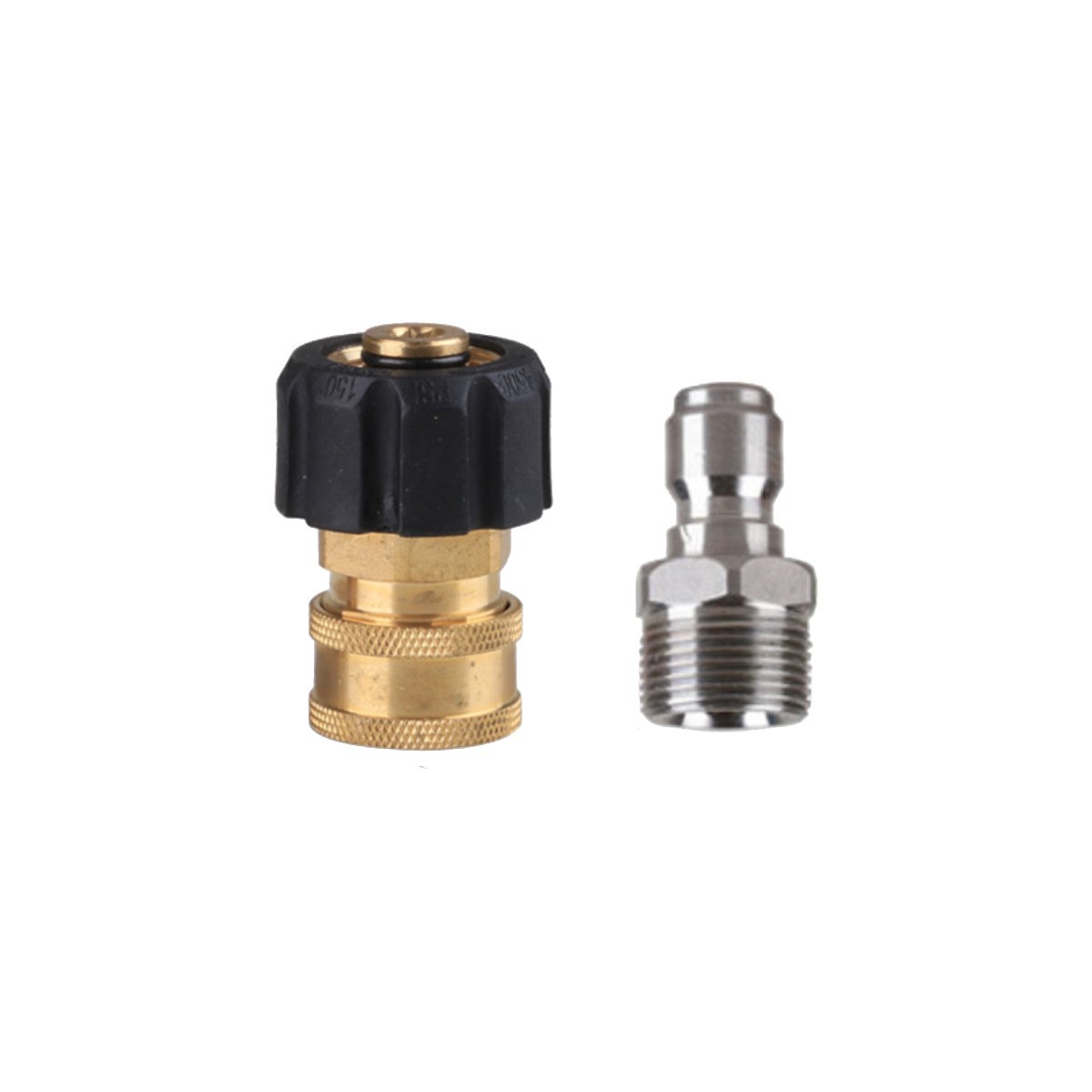 1 set Pressure Washer Adapter 3/8" Quick Connect M22 14mm to M22 Metric Fitting gallery
