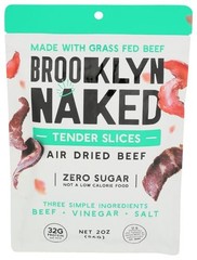 Brooklyn Biltong Jerky Tender Beef Biltong 2 oz (Pack of 8)
