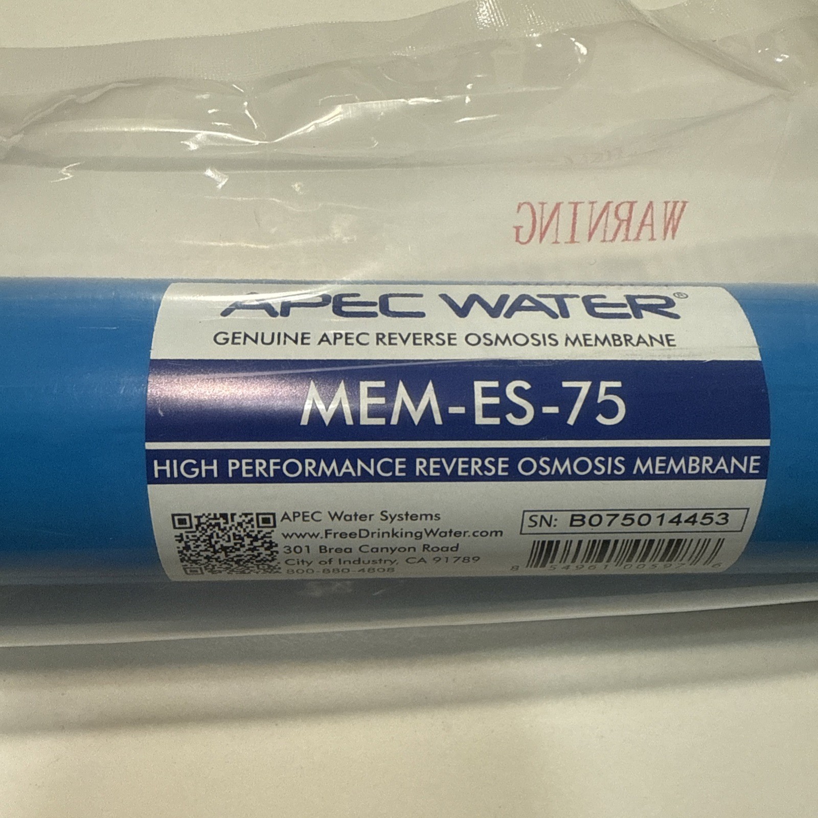 [NEW] APEC Water MEM-ES-75 High Performance Reverse Osmosis Membrane gallery
