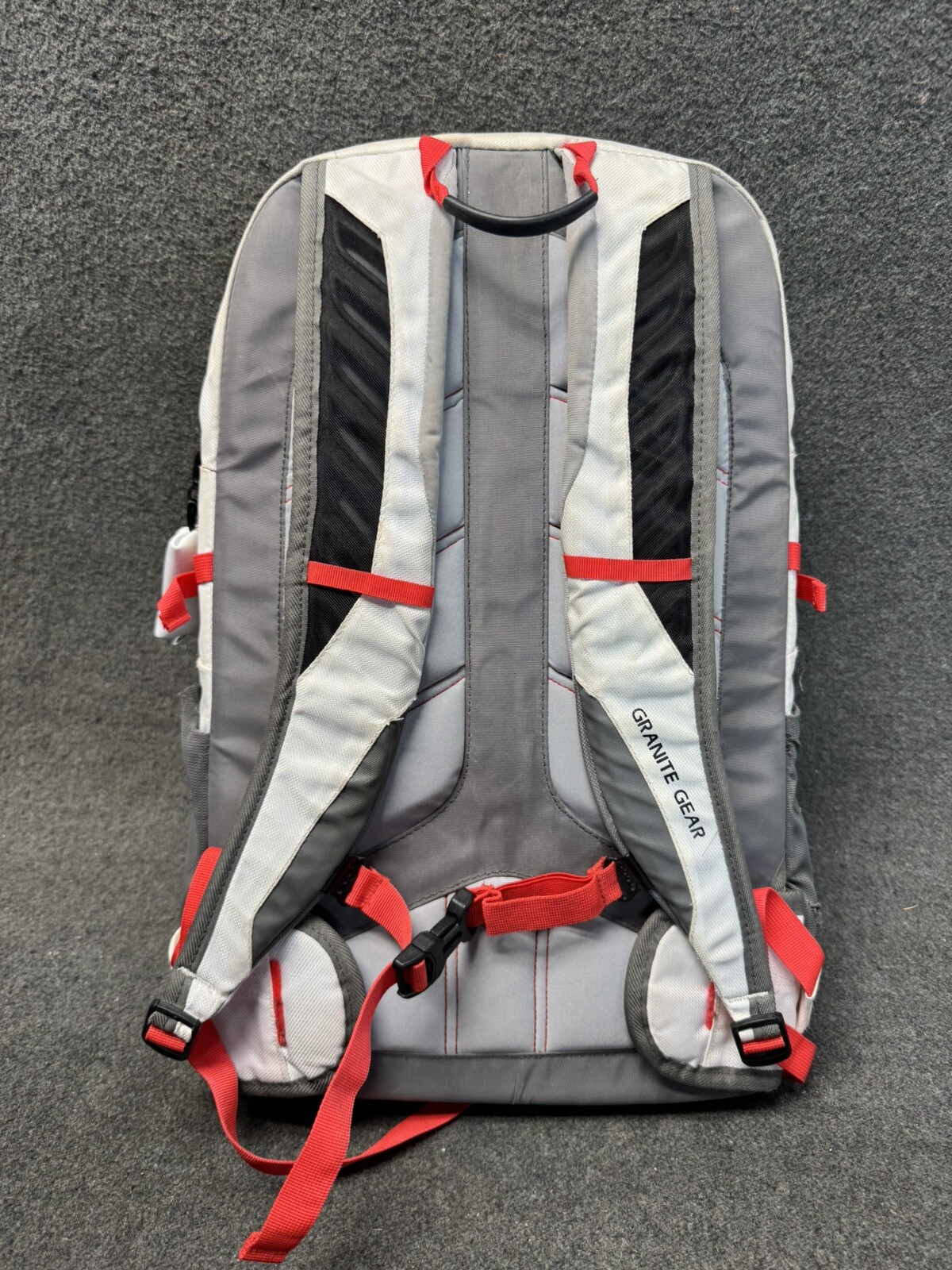 Granite Gear Barrier Backpack White Gray Red 4