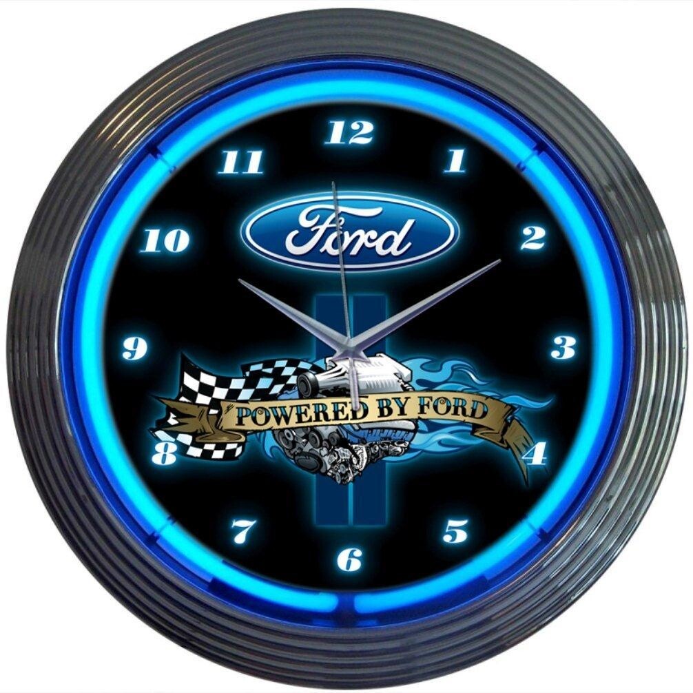 Neonetics 8PWDFORD Ford Licensed 15 Inches Neon Clock gallery