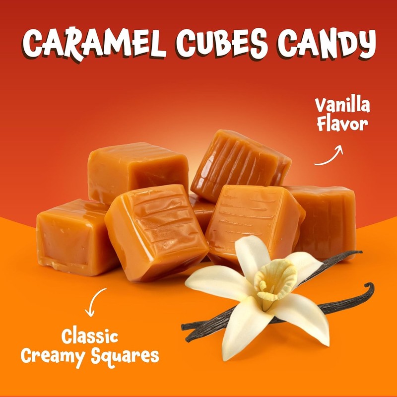 Caramel Candy - 2 Pound Pack - 150 Count - Classic Caramels gallery