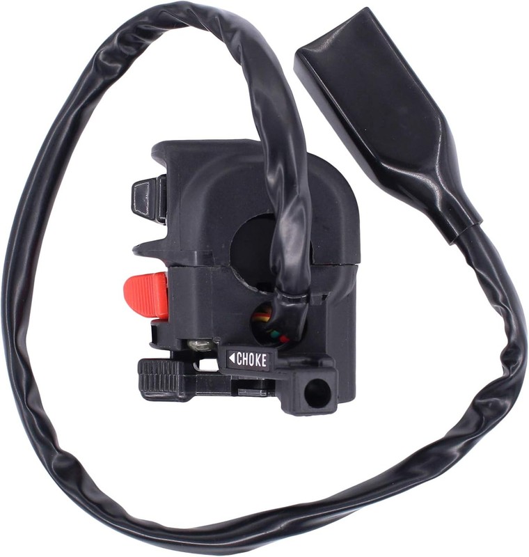 Handlebar Control Switch Start Kill Switch Button Assembly for Kawasaki Bayou... gallery