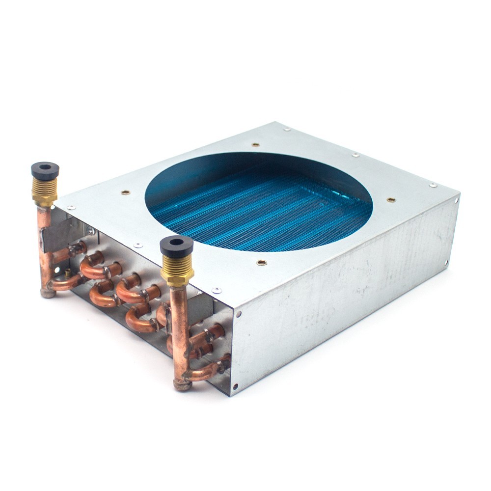 Copper Tube Aluminum Fin Condenser High-Efficiency Cooling Coil for Refrigerator gallery