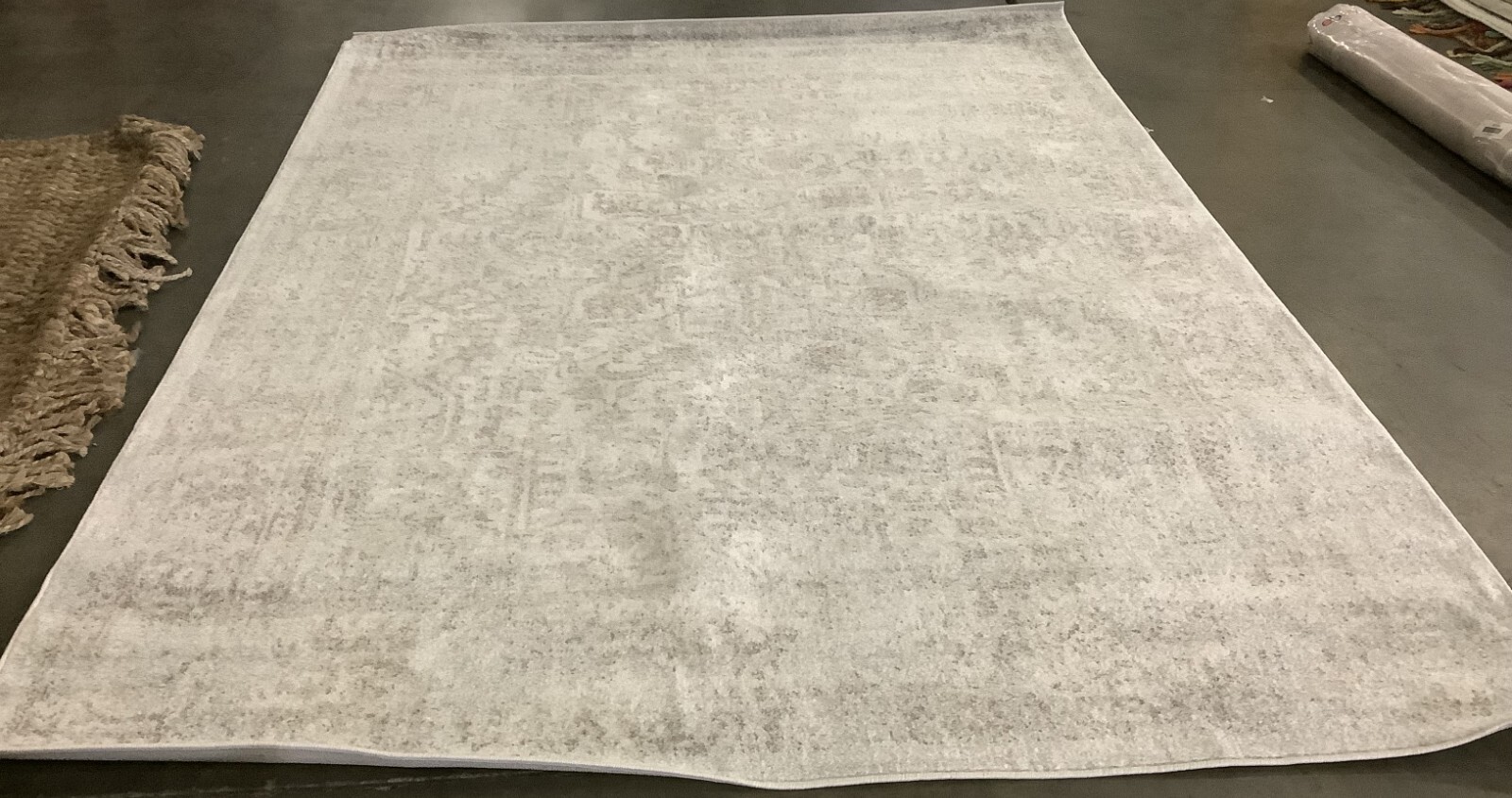IVORY / TAUPE 6'-7" x 9'-0" Broken Thread Rug Reduced Price 1172677386 EVK256E-6 gallery