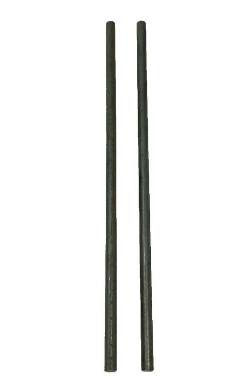 2 Winding Bars Tool Torsion Spring Replacement Garage Door Repair 18" X .5" Rods gallery