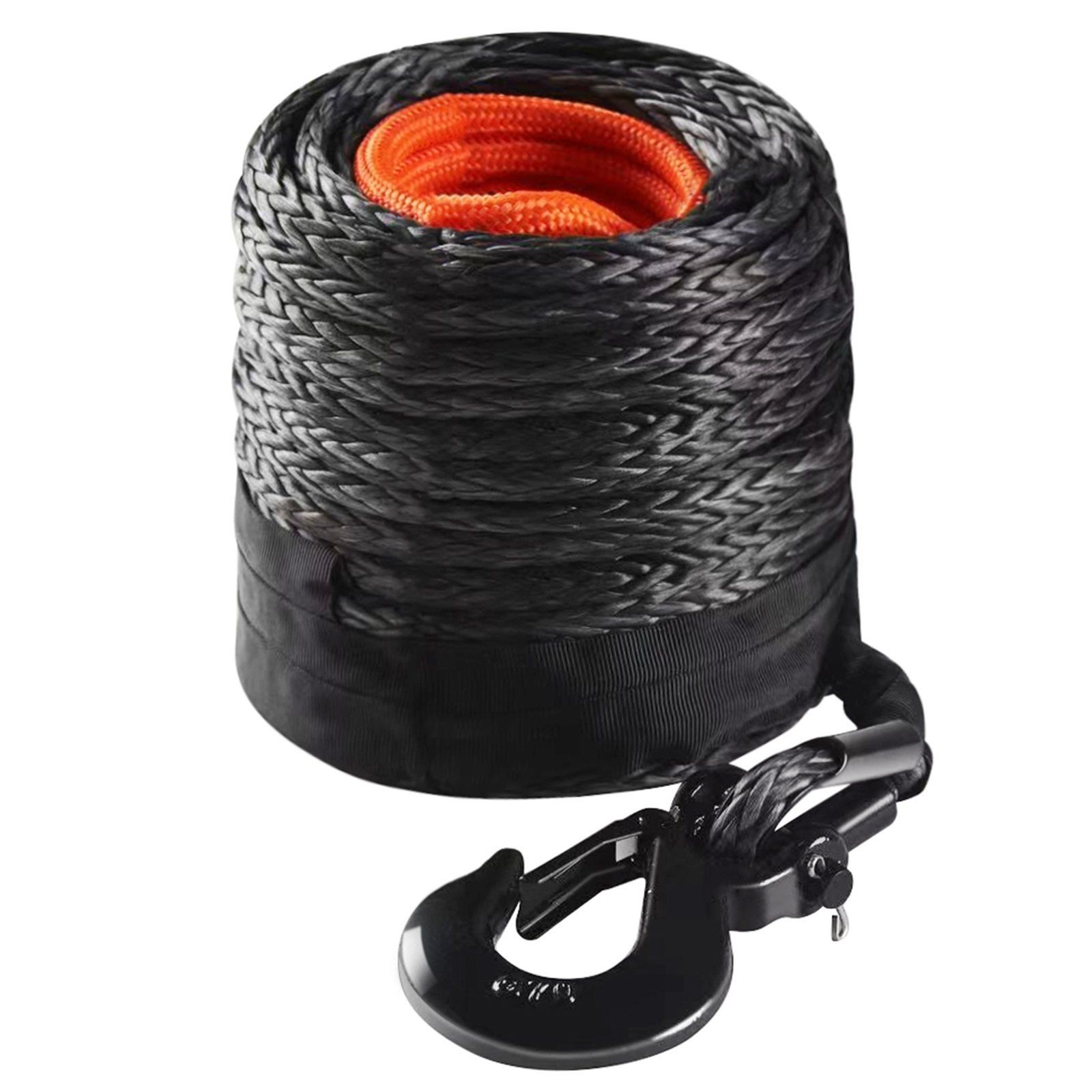 32000lb 1/2in x 92ft Mud-Proof Synthetic Line with Fast Setup gallery