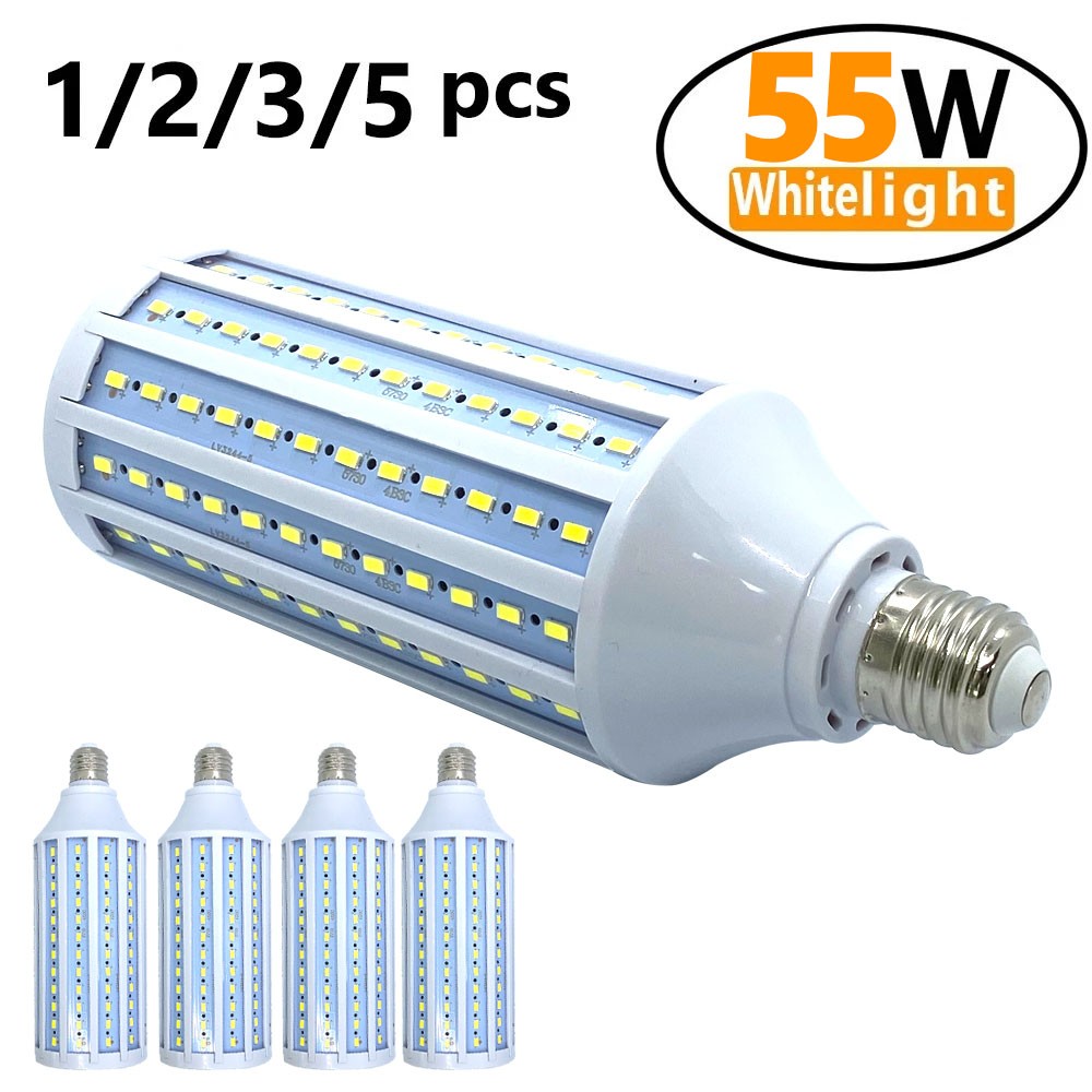 LED Corn Light Bulb 600W Equivalent 55W 6500Lumen 6000k E26/E27 Base LED Corn gallery
