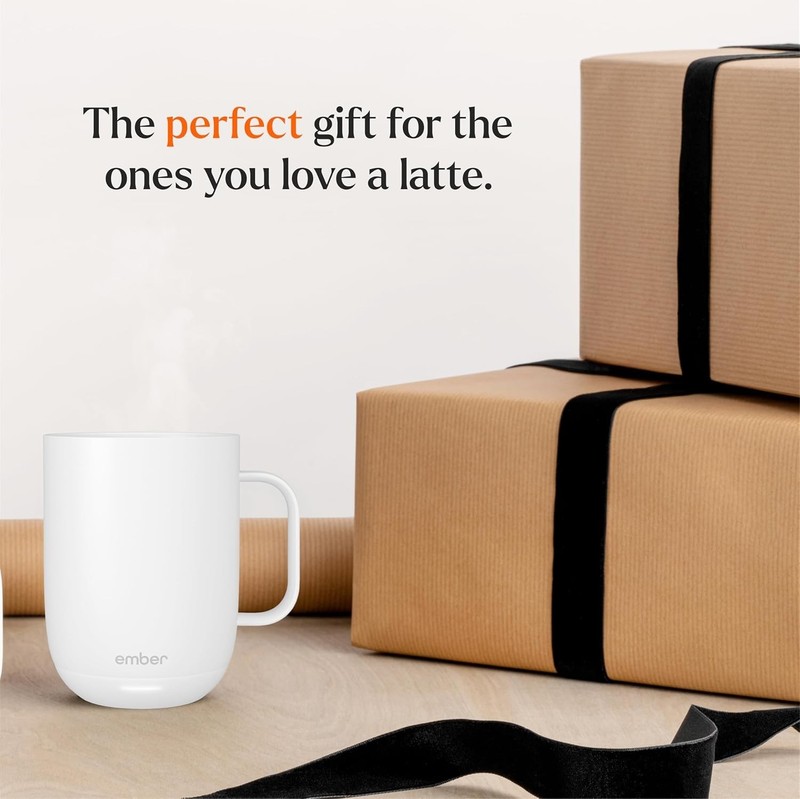 Ember Temperature App Control Smart Mug 2, 14 Oz Heated Coffee Mug White gallery