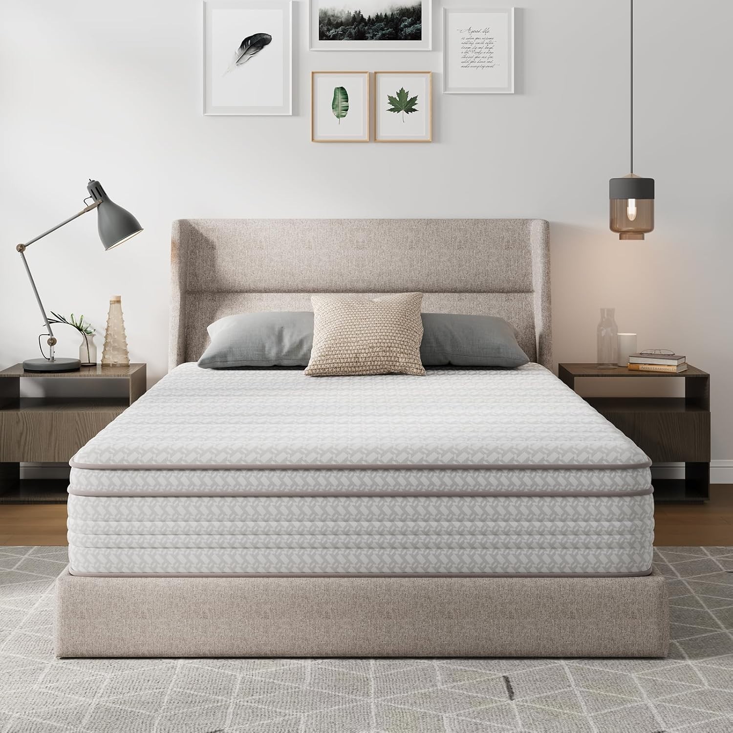 14 Inch Novilla Twin Mattress, Medium Firm & Comfort Foam, CertiPUR-US Certified gallery
