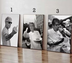 Custom Anthony Bourdain Cool Poster