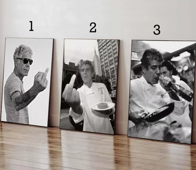 Custom Anthony Bourdain Cool Poster gallery