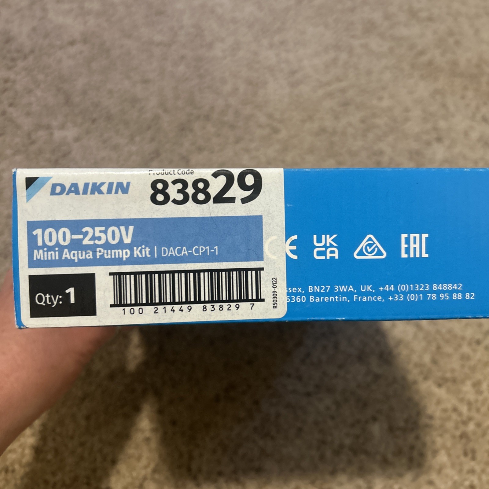 ASPEN 83829 Mini Aqua Pump Kit DACA-CP1-1 ~ 100-250V gallery
