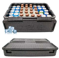 Cooling Chilling Collapsible Cooler Chest Box Insulated Foldable Portable XLarge