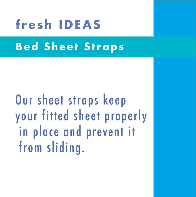 Bed Sheet Straps Secure Fitted Sheets Elastic Holders gallery