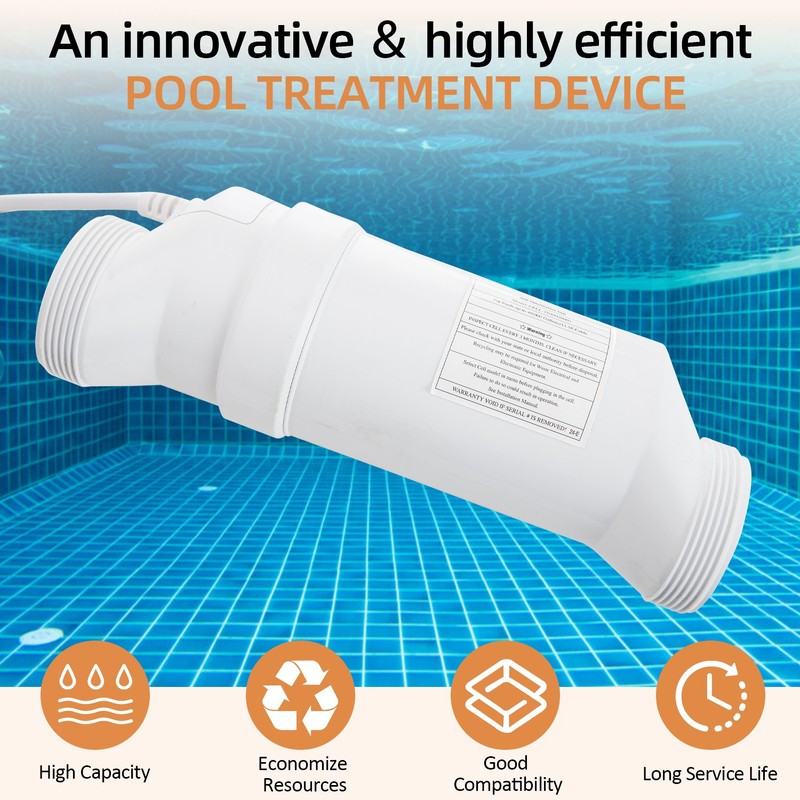 Salt cell for pool Compatible with Hayward 15000-40000Gal Pool Salt Filters US gallery