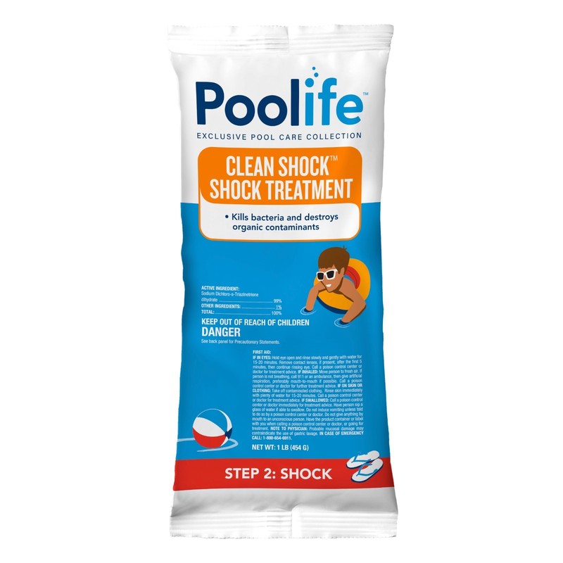Poolife Clean Shock 1 lb - 12 Pack gallery