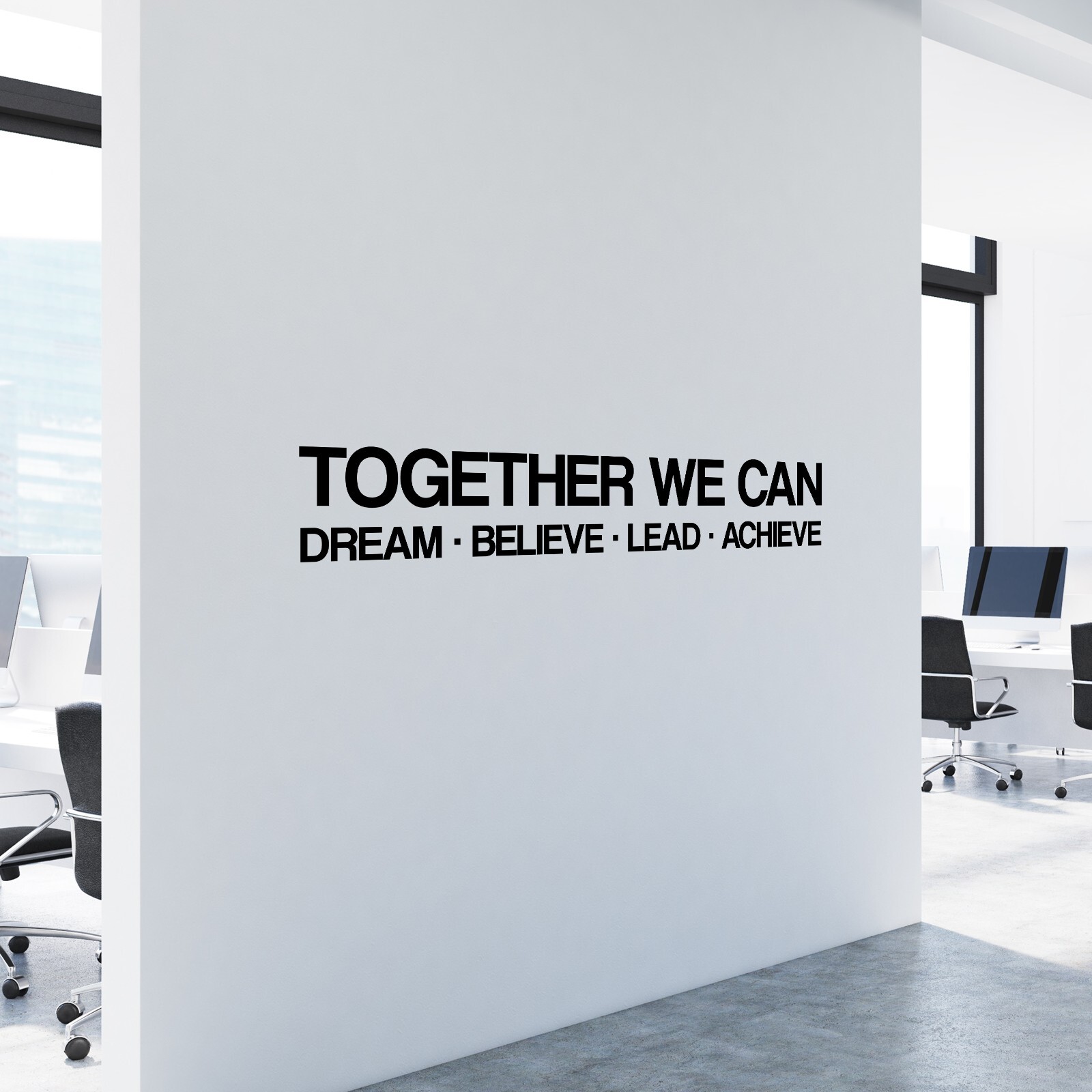 Teamwork Motivational and Inspirational Office Wall Decal Sticker Vinyl Quote gallery