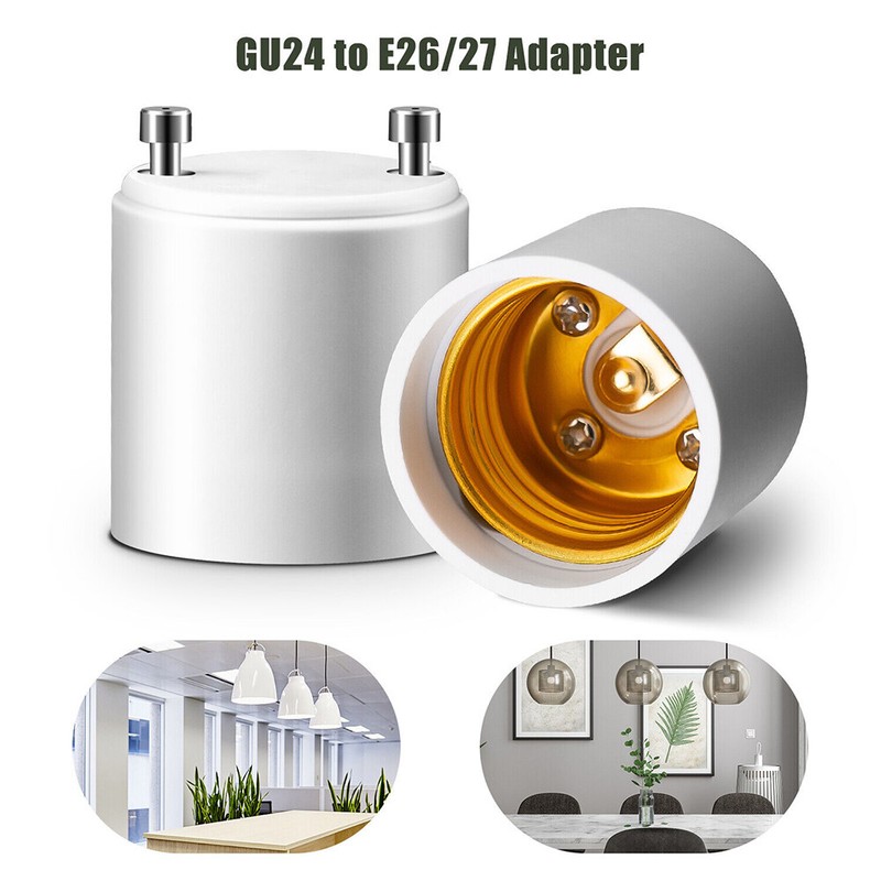 Plug-in Outlet to Socket Adapter Convert Outlet to Light Bulb Socket to E26 E27 gallery