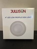 Jullison 4" LED Low Profile Disk Light 5k White 10pack 600 Lumens 50k Hrs gallery