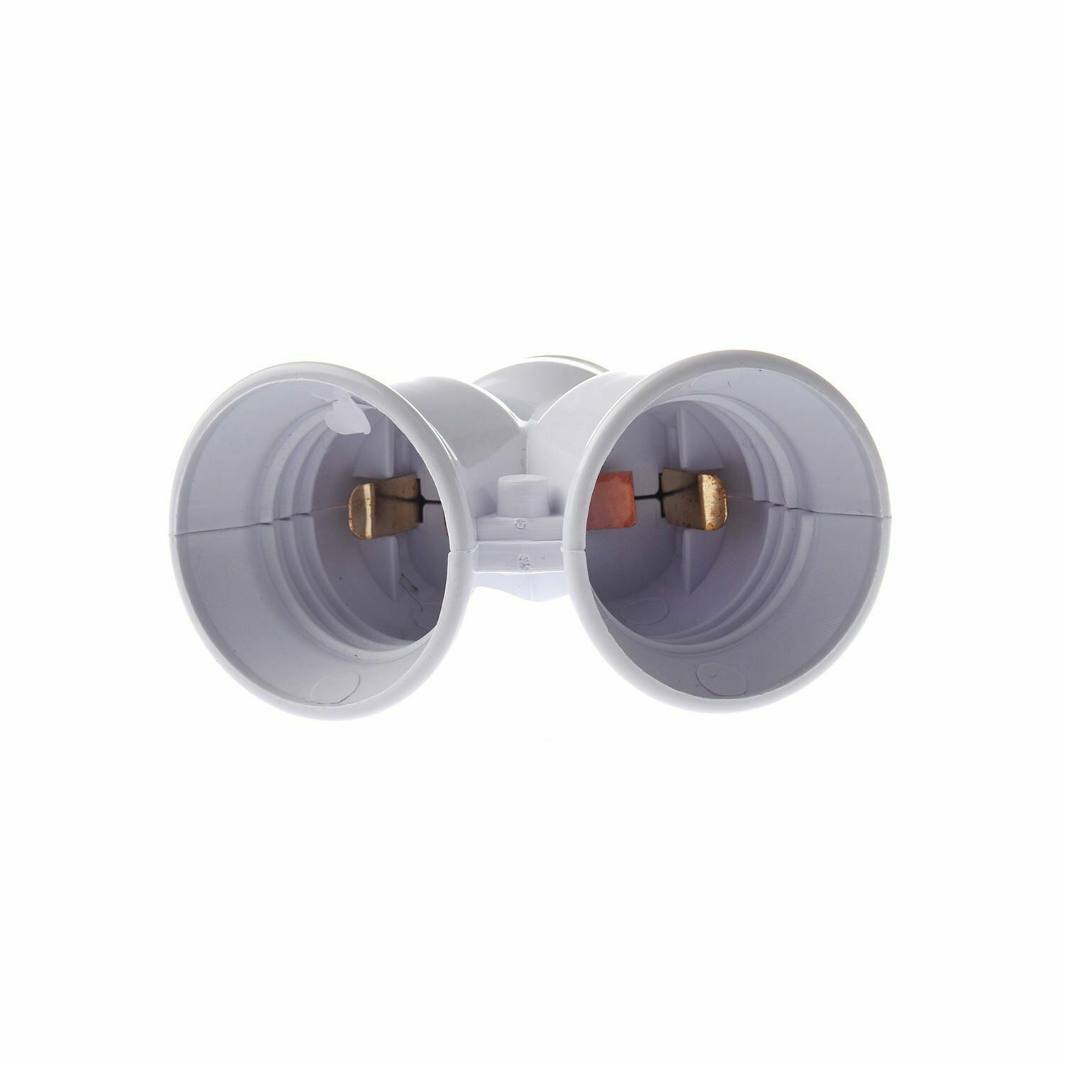 E27 1 to 2 LED Light Lamp Bulb Adapter Converter Split Splitter Base Socket HO gallery
