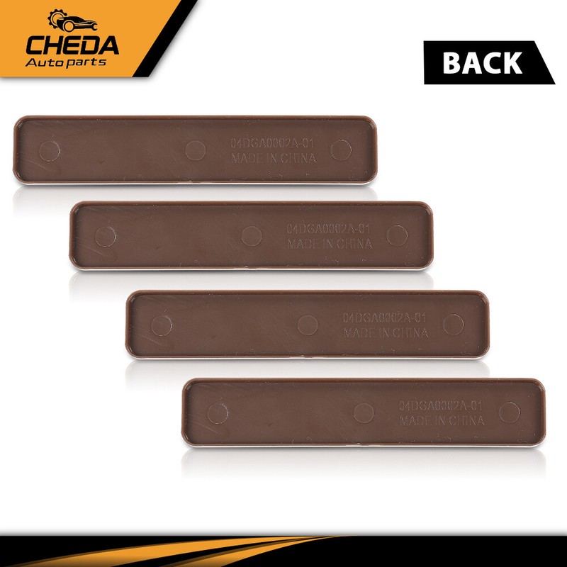 4 Pack Composite Decking boards End Cap Brown 5.5” NEW gallery