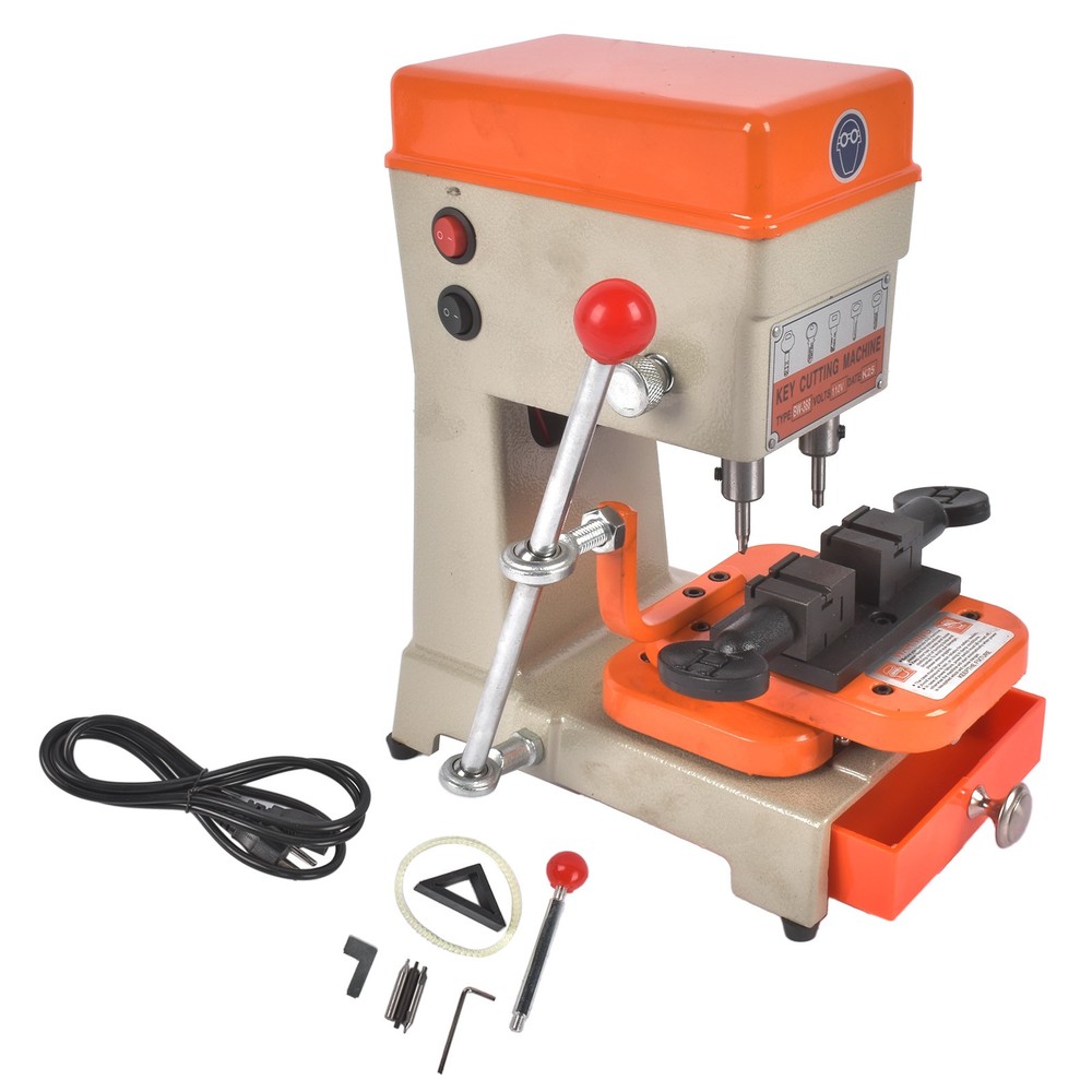 Key Cutting Duplicating Machine Cutter Car Key Copier Vertical 110V 50HZ 150W