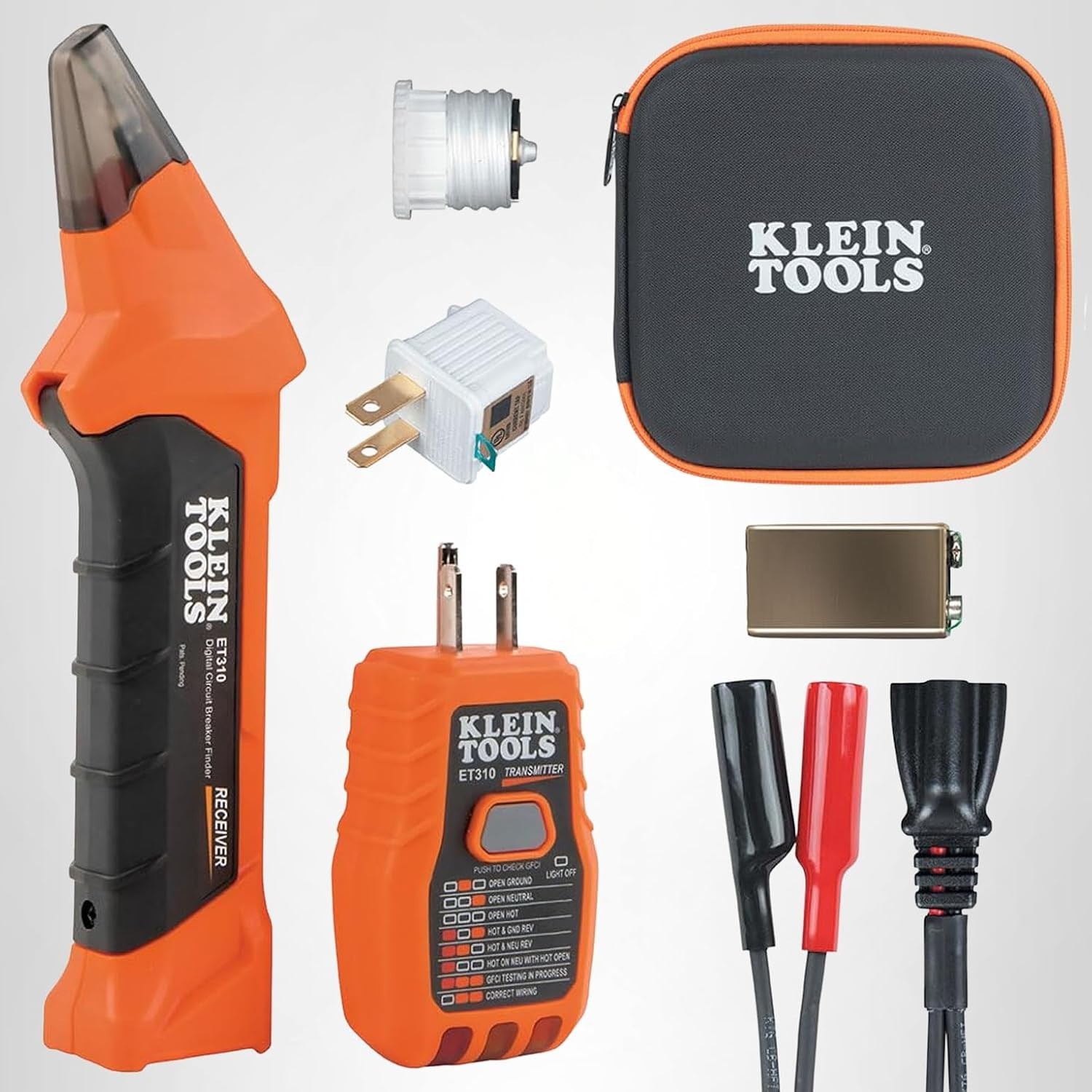 Klein Tools ET310KIT AC Circuit Breaker Finder Kit 90-120V Electrical GFCI gallery