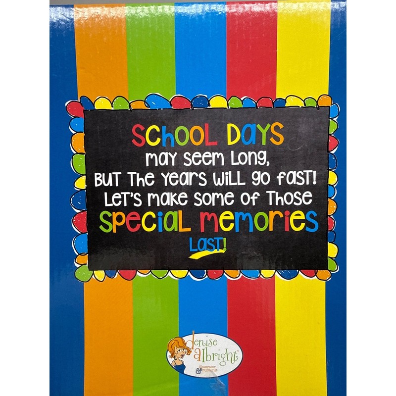 Denise Albright Class Keeper First and Last Days of School Memory Book Binder gallery