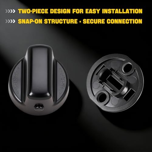 Ignition Key Knob & Push Start Button Replacement for 2007-2015 Mazda CX-9, gallery