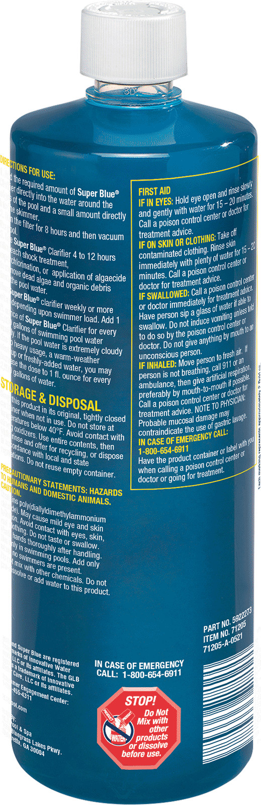GLB Super Blue Clarifier 32oz. gallery