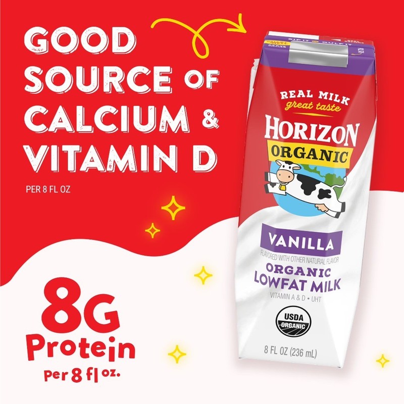 Shelf Stable 1% Lowfat Vanilla Milk Boxes, 8 fl oz, 12 Count gallery