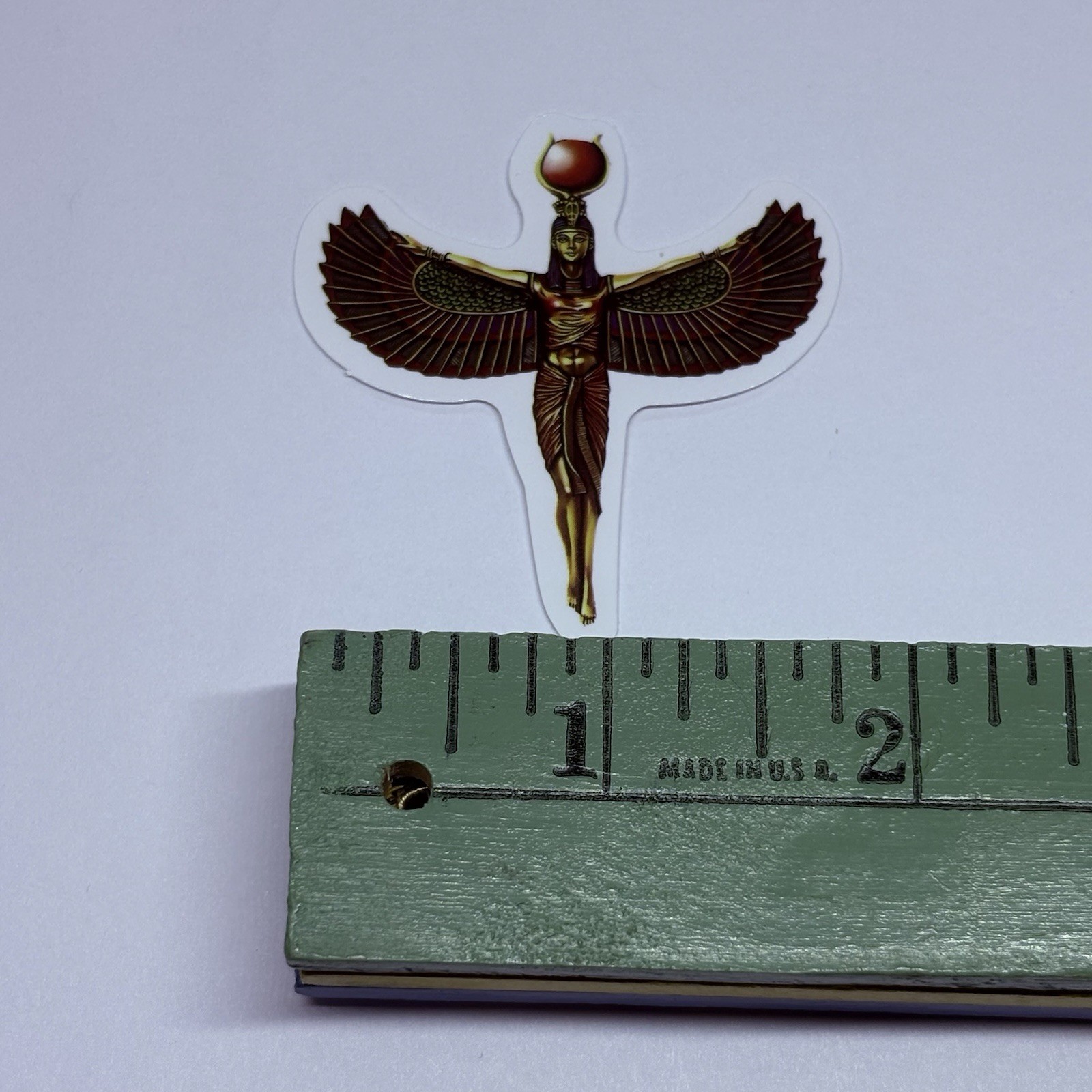 Isis Egyptian Goddess Open Wings Sticker Decal Mythical Egypt Art Tour Vinyl Tc9 gallery