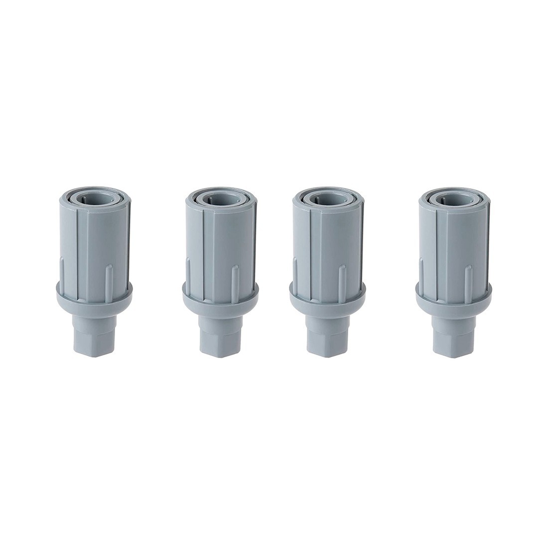 Adjustable Plastic Bullet Feet for Work Table | 1-5/8 in. O.D Tubing | Set of 4 gallery