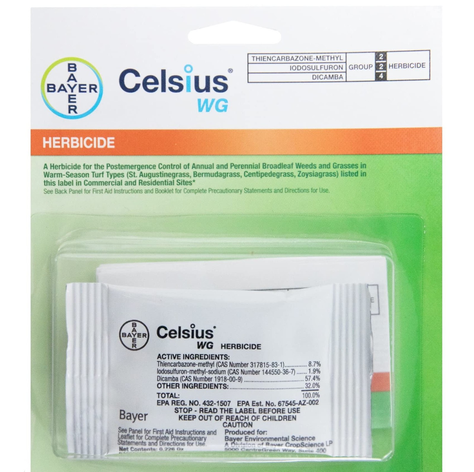Prime Source Celsius WG - 0.226 oz Easy Mix Packet-Post Emerge Weed Control gallery