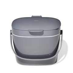 OXO Good Grips EASY-CLEAN COMPOST BIN – CHARCOAL – 1.75 GAL/6.62 L