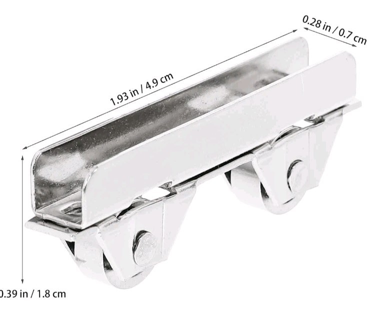 10 Pack Sliding Door or Window Roller Replacement for 5-6mm Thick gallery