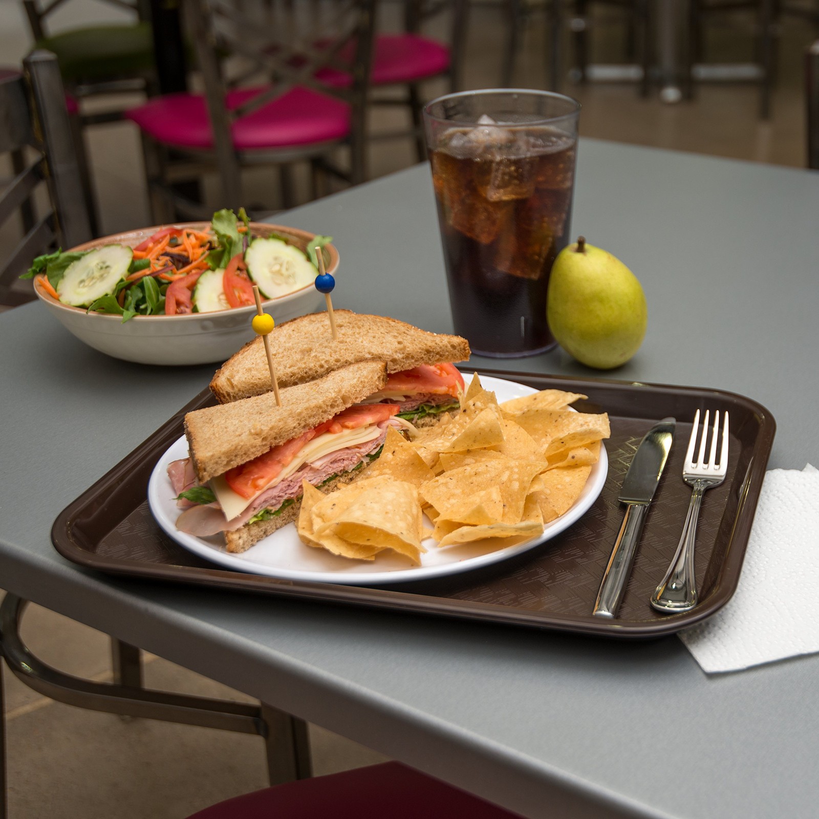 Café Cafeteria Tray, Fast Food Tray for Restaurant or Commercial Use, 10" x 14" gallery