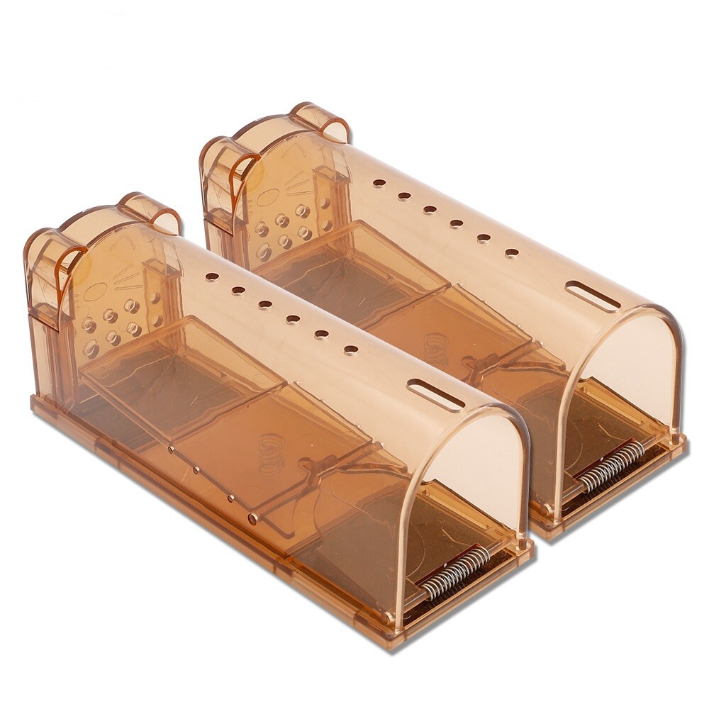 USA Mouse Trap Rat Trap Rodent Trap Live Catch Cage, Easy to Set Up and Reuse gallery