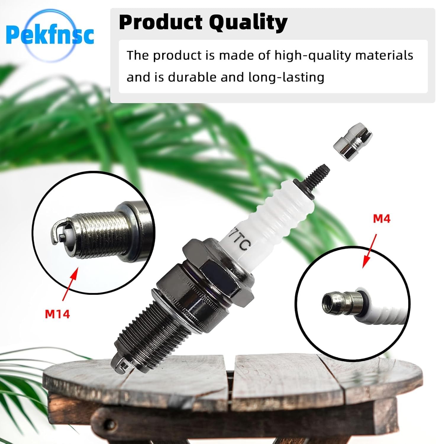 F7TC Spark Plug Fit for Harbor Freight Predator 6.5HP 212cc 13HP 420cc Gas Engin gallery